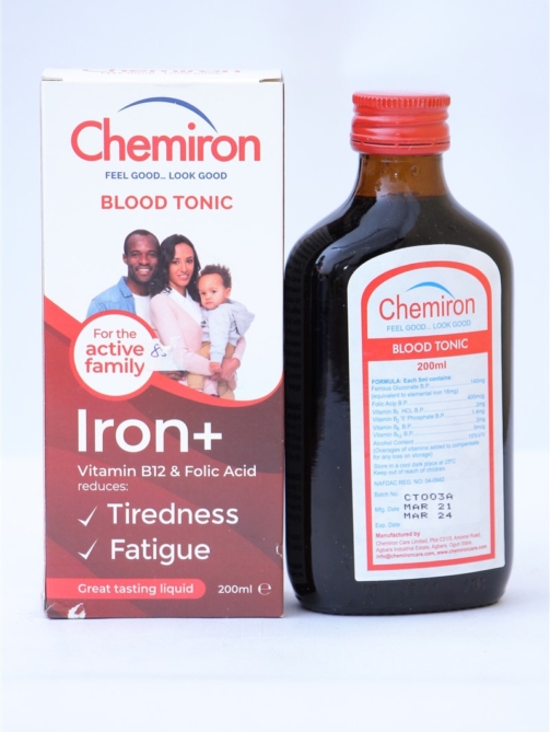 Chemiron blood capsule