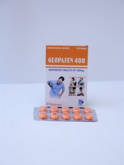 Glopafen 400 (dglopa) 40mg tablet