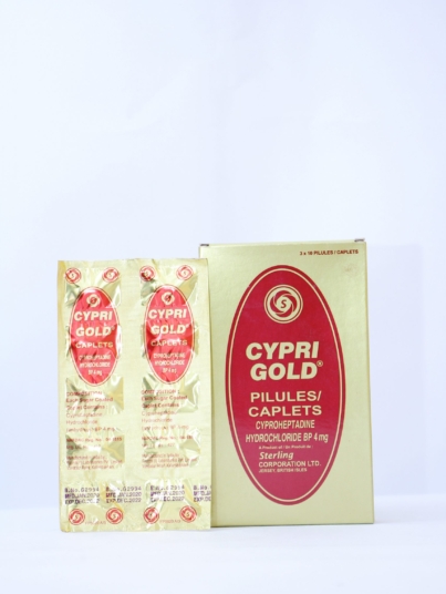 Cypri gold caplet 4mg