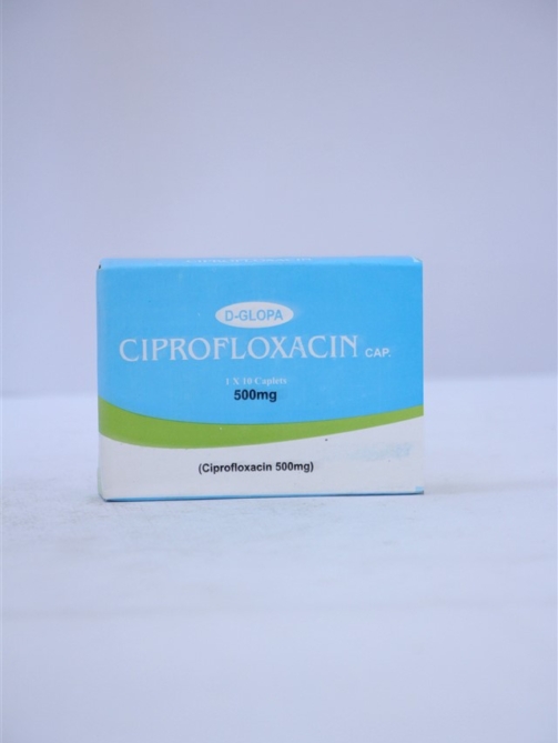 Dglopa ciprofloxacin 500mg caplet