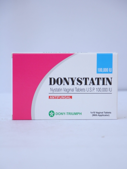 Donystatin vaginal 100,000 ui tablet 2