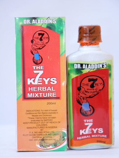 Dr aladdins the 7 keys herbal mixture 200ml