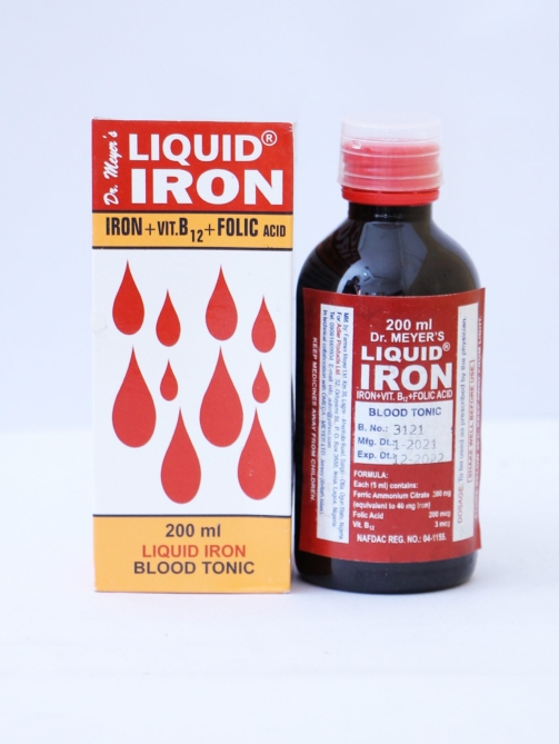 Dr meyers liquid iron blood tonic 200ml