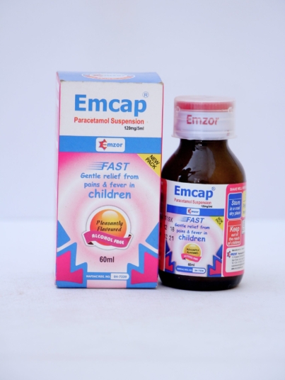 Emcap paracetamol suspension 60ml