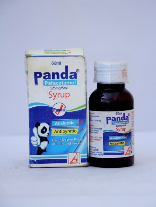 Panda paracetamol 125mg-5ml syrup