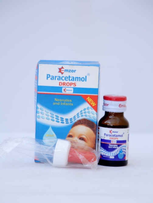 Paracetamol drops neonates and infants