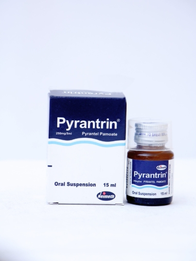 Pyrantrin 250mg-5ml oral suspension