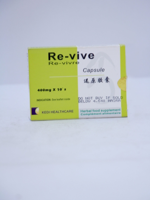 Re-vive 400mg capsule