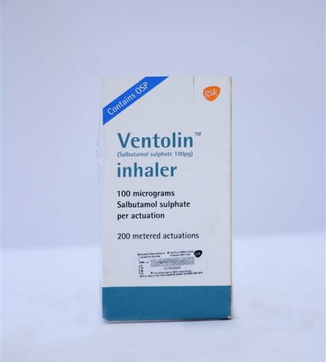 Ventolin inhaler 100mcg