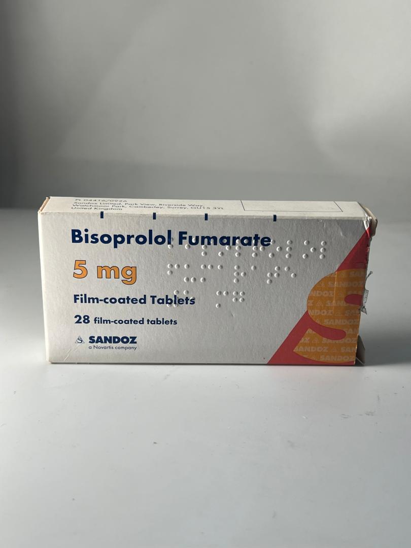 BISOPROLO FUMARATE 5MG BISOPROLOL FUMARATE 5MG. - Image 1