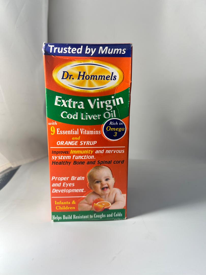 EXTRA VIRGIN CODLIVER OIL SYR EXTRA VIRGIN CODLIVER - Image 1