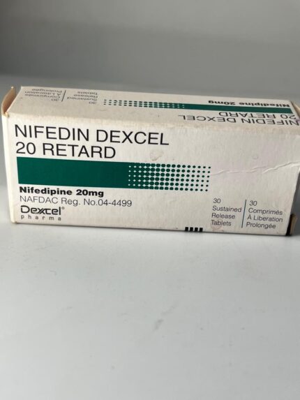 NIFEDIN DEXCEL 20MG RETARD