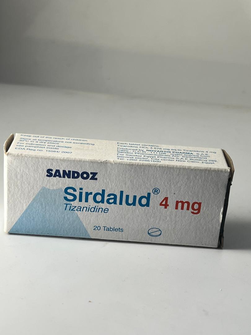 SIRDALUD 4MG SIRDALUD 4MG - Image 1